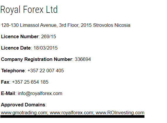 Royal Forex Ltd
