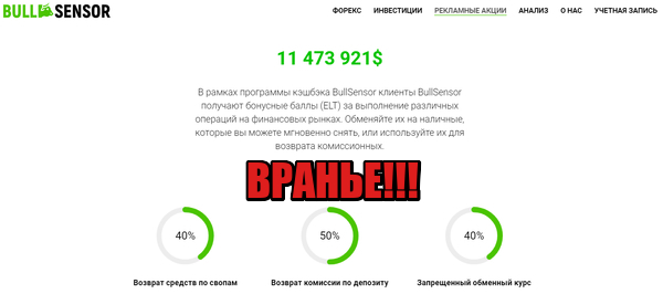 BullSensor лохотрон, мошенники, жулики.